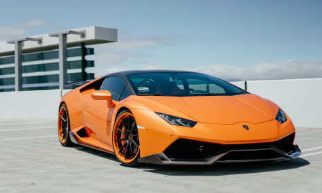 Громкий Lamborghini Huracan с выхлопом IPE от GT Auto Concepts
