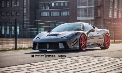 Prior Design Ferrari 458 Italia на дисках ADV.1