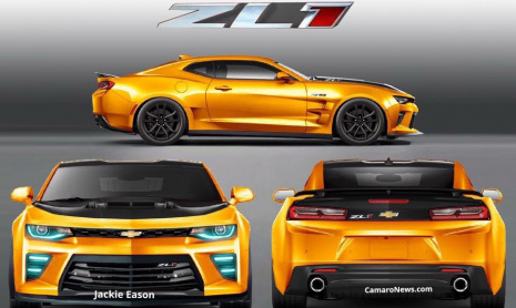 Сумасшедший Chevrolet Camaro ZL1