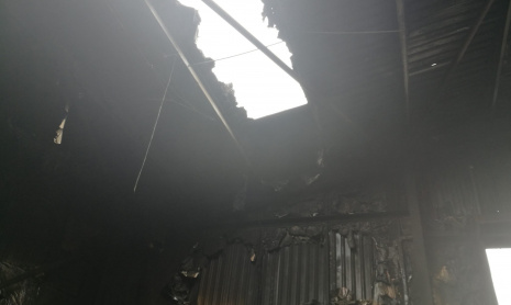 В Великобритании сгорел склад автомобилей JDM