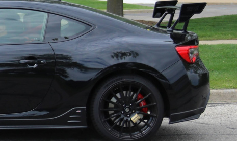 Subaru BRZ STI - первые шпионские снимки