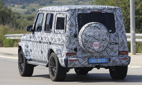 Новое поколение Mercedes-Benz G-Class - Шпионские снимки