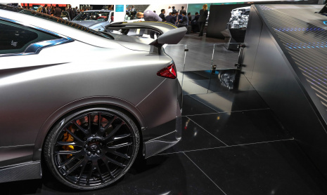 Infiniti Project Black S получил потрясающие колеса Pirelli