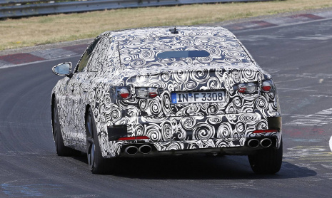 2019 Audi S6 - первые шпионские снимки