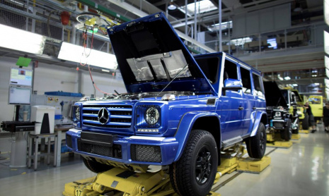 Производственная линия Mercedes-Benz G-Class выпускает 300 000 автомобилей в Австрии