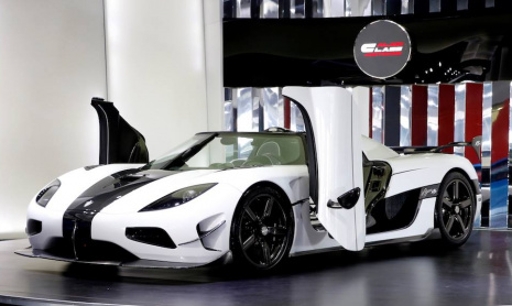 Единственный Koenigsegg Agera RS1 «Whitesse» в Лондоне