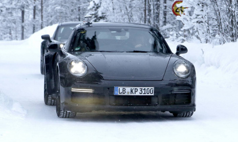2020 Porsche 911 Turbo 992 поколения - шпионские снимки