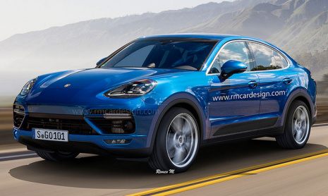 Porsche присоединится к буму на внедорожники-купе с купе Cayenne
