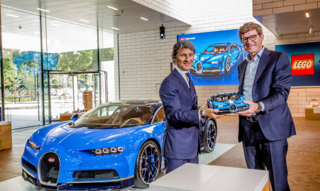 LEGO выпустил Bugatti Chiron - 350 долларов за штуку