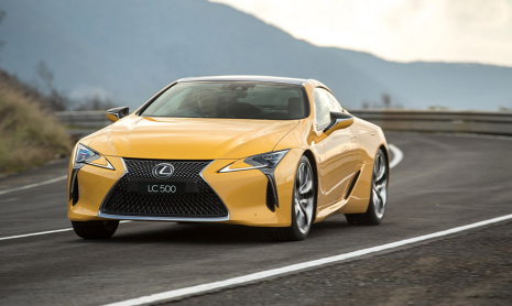 Lexus LC Coupe заслужил особое признание престижного жюри