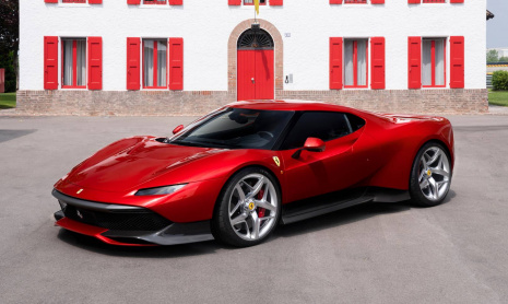 Рендер Ferrari SP38 Spider