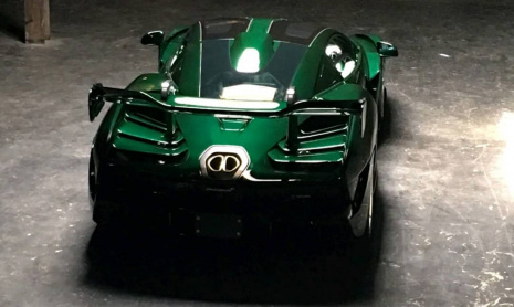 Первый McLaren Senna в США доставлен Майклу Фуксу и демонстрирует зеленый карбон