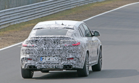 2020 BMW X4 M был заснят без камуфляжа в Спартанбурге