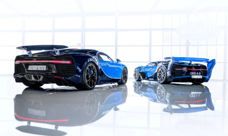 Тизер Bugatti Divo Teaser показывает совершенно другую форму Chiron