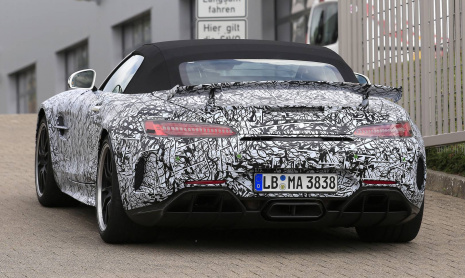2019 Mercedes-AMG GT R Roadster - первые шпионские снимки