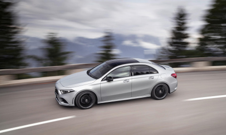 Первые изображения 300 л.с. Mercedes-AMG A35