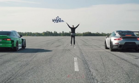 750 л.с. Nissan GT-R обогнал Porsche 911 GT2 RS на Нюрбургринге