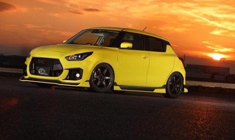 Suzuki Swift получил крутой обвес от Kuhl Racing