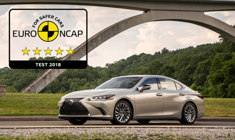 2019 Lexus ES Hybrid получает престижную награду
