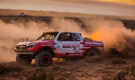 Honda Baja Ridgeline финиширует вторым в Вегасе