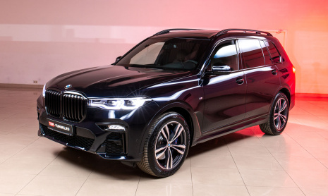 Бронирование зоны риска и детейлинг BMW X7 