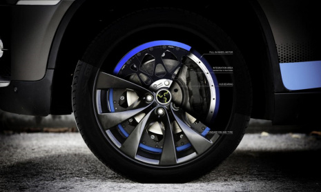 Посмотрите что вытворяет электрический BMW X6 