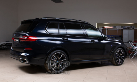 Тонировка задней полусферы BMW X7