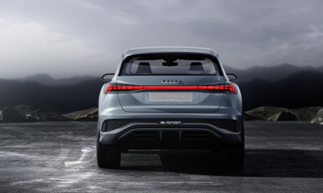 Audi показал стильный концепт Q4 Sportback e-tron