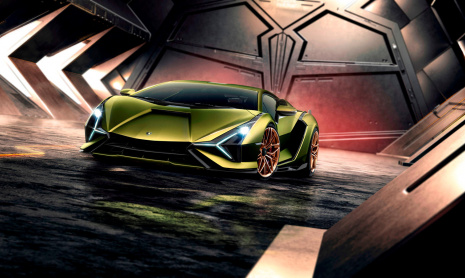 Тизер новой модели Lamborghini