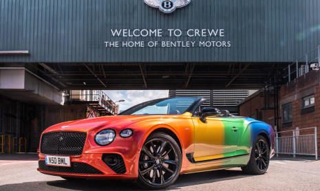 Bentley Continental GT Convertible получает новый красочный вид