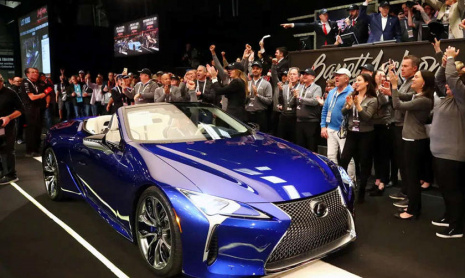 Кто-то заплатил 2 млн долларов за кабриолет 2021 Lexus LC 500