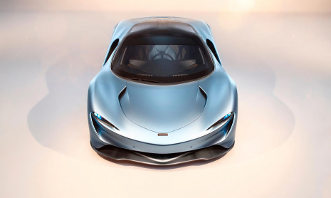 McLaren Speedtail теперь можно заряжать по беспроводной сети