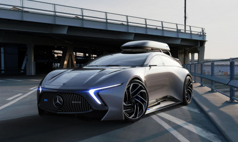 Mercedes-Benz EQR - гиперкар-универсал мощностью 1200 л.с.