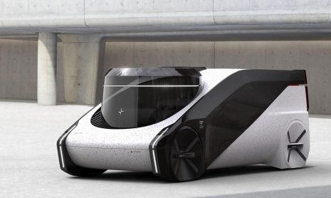 Потрясающий Polestar Precept будет участвовать в футуристической видеоигре