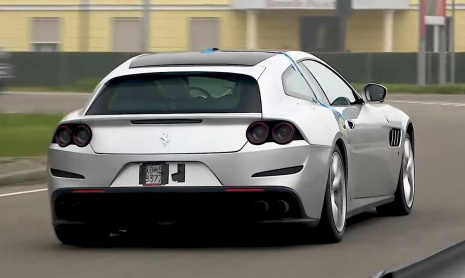 Ferrari был замечен на тестировании загадочной новой модели