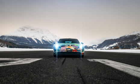 Porsche Taycan получает цветочный дизайн