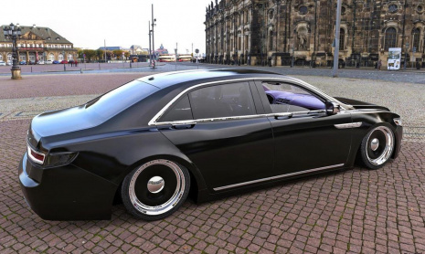 Заниженный Lincoln Continental выглядит невероятно круто