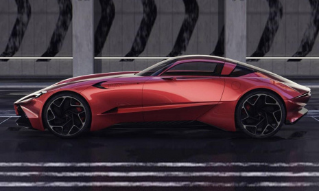 Дизайнер Toyota показывает нам, как должен выглядеть электрический Corvette