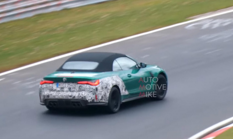 Новый BMW M4 Convertible атакует Нюрбургринг