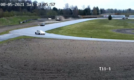 Посмотрите, как перевернулся в аварии Toyota GR Yaris