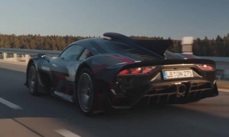 1200 л.с. Mercedes-AMG One был замечен на дорогах общего пользования