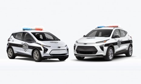 2022 chevrolet bolt ev cop car 3