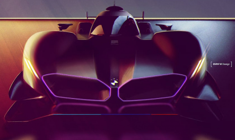 Новый гоночный автомобиль BMW выглядит как бэтмобиль