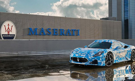 Кабриолет Maserati MC20 представлен на первых официальных изображениях