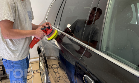 Детейлинг и полировка кузова Volvo XC90 2 поколения