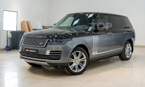 Защитная обработка кожи в салоне Range Rover IV SVAutobiography