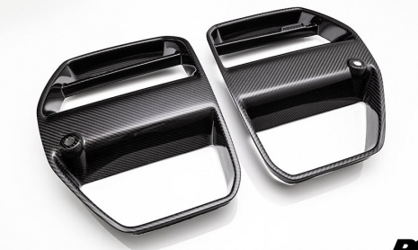 Новая решетка радиатора придает BMW M3 совершенно новый вид