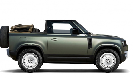 Нильс ван Рой представляет кабриолет Valiance на базе Land Rover Defender