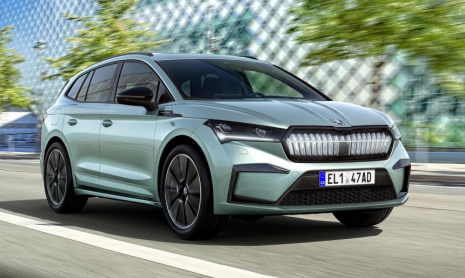 Skoda показала тизер нового электрического внедорожника