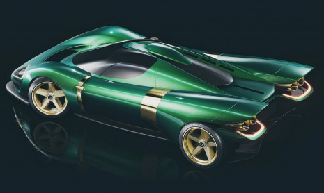 Дизайнер DeTomaso показал свое видение концепта V12